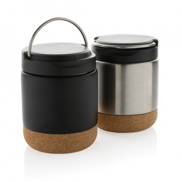 Logotrade promotional product picture of: Savory RCS certified recycled stainless steel foodflask