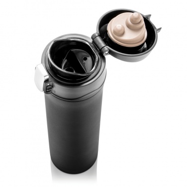 Logo trade corporate gifts picture of: RCS Re-steel easy lock vacuum flask