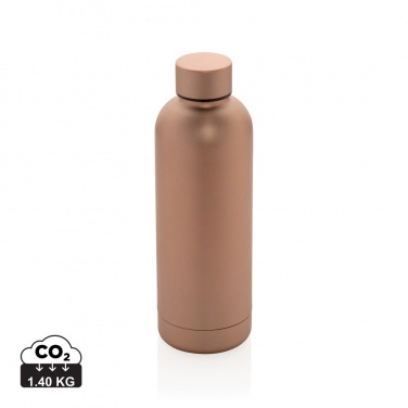 Logotrade promotional merchandise picture of: RCS Recycled stainless steel Impact vacuum bottle