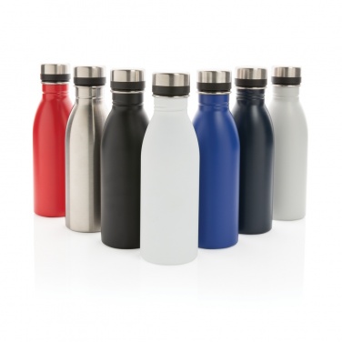 Logo trade promotional items image of: RCS Recycled stainless steel deluxe water bottle