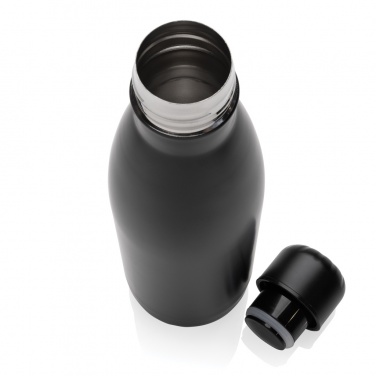 Logotrade promotional product picture of: Eureka RCS certified re-steel single wall water bottle