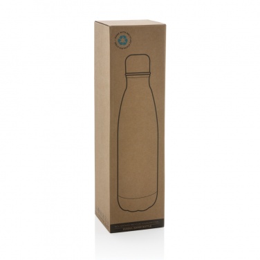 Logotrade advertising products photo of: Eureka RCS certified re-steel single wall water bottle