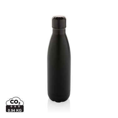Logo trade advertising products picture of: Eureka RCS certified re-steel single wall water bottle