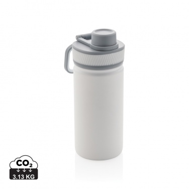 Logotrade promotional item picture of: Vacuum stainless steel bottle with sports lid 550ml