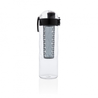 Logo trade promotional giveaways image of: Honeycomb lockable leak proof infuser bottle