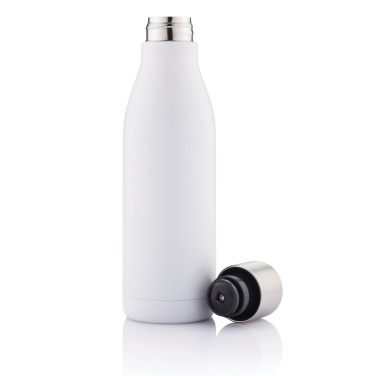 Logo trade promotional giveaways image of: UV-C steriliser vacuum stainless steel bottle