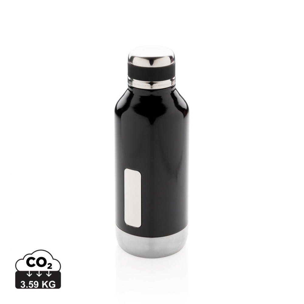 Logotrade corporate gift picture of: Leak proof vacuum bottle with logo plate