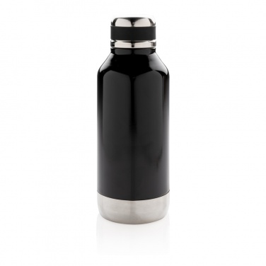 Logo trade corporate gifts image of: Leak proof vacuum bottle with logo plate