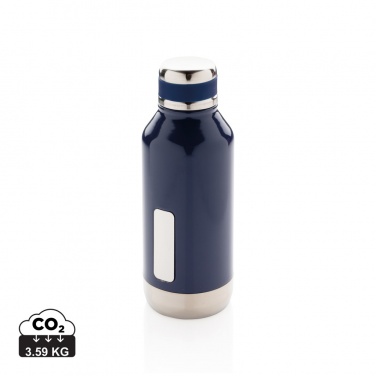 Logotrade promotional product image of: Leak proof vacuum bottle with logo plate