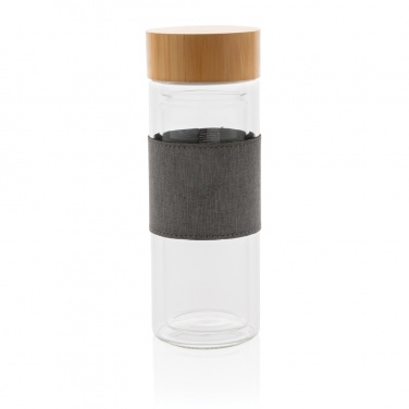 Logotrade promotional giveaway picture of: Impact double wall borosilicate glass bottle