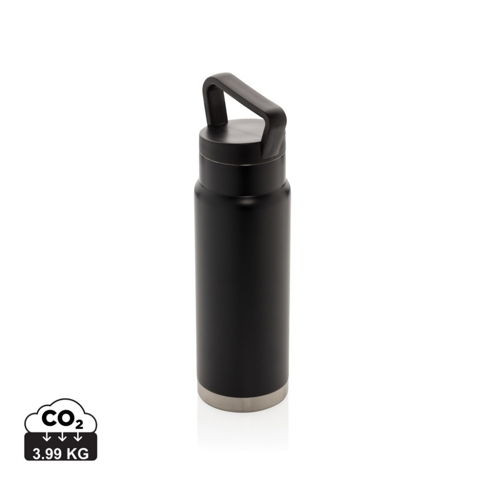 Logo trade corporate gift photo of: Leakproof vacuum on-the-go bottle with handle