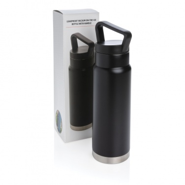 Logotrade promotional merchandise picture of: Leakproof vacuum on-the-go bottle with handle