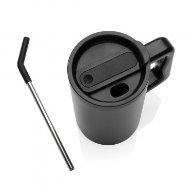 Logotrade promotional merchandise photo of: Cube RCS certified recycled steel mug 800ml