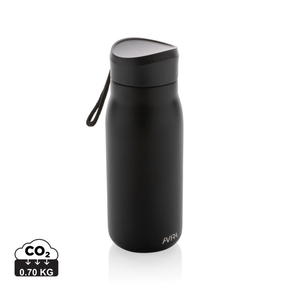 Logotrade promotional products photo of: Avira Ain RCS Re-steel 150ML mini travel bottle