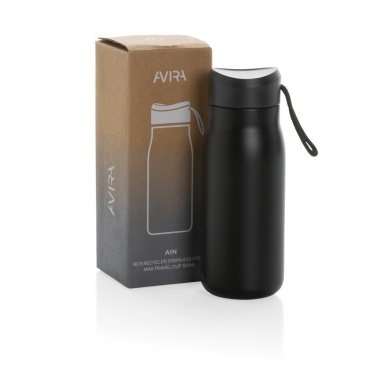 Logo trade advertising products picture of: Avira Ain RCS Re-steel 150ML mini travel bottle