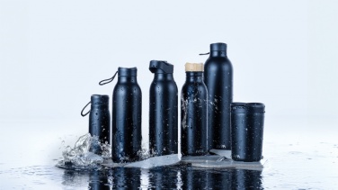Logo trade promotional giveaways picture of: Avira Alcor RCS Re-steel single wall water bottle 600 ML