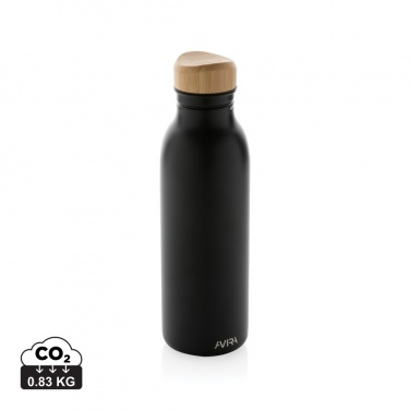 Logo trade promotional merchandise image of: Avira Alcor RCS Re-steel single wall water bottle 600 ML