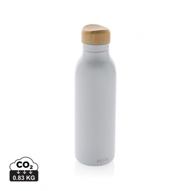 Logotrade promotional giveaway image of: Avira Alcor RCS Re-steel single wall water bottle 600 ML