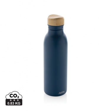 Logo trade corporate gifts image of: Avira Alcor RCS Re-steel single wall water bottle 600 ML