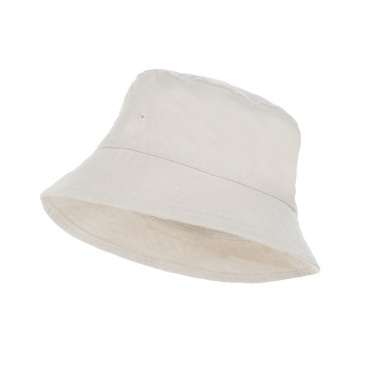 Logo trade promotional items image of: Impact Aware™ 285 gsm rcanvas one size bucket hat undyed