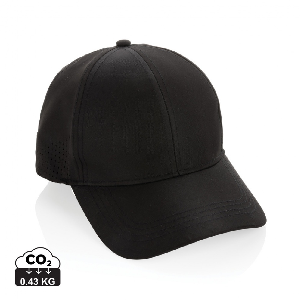Logo trade promotional merchandise image of: Impact AWARE™ RPET 6 panel sports cap