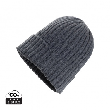 Logotrade corporate gift picture of: Kennedi AWARE™ Polylana® beanie with large rib