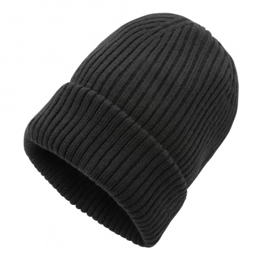 Logo trade promotional items image of: Impact AWARE™  Polylana® double knitted beanie
