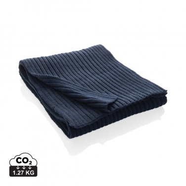Logotrade corporate gift picture of: Impact AWARE™ Polylana® knitted scarf 180 x 25cm