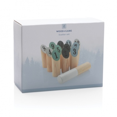 Logotrade promotional gift image of: Wooden scatter set