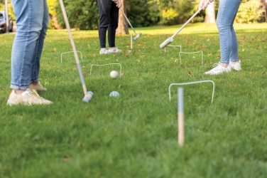 Logo trade promotional gifts picture of: Wooden croquet set