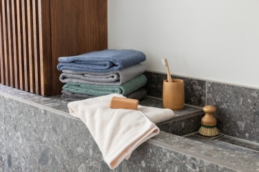 Logo trade promotional items image of: Ukiyo Sakura AWARE™ 500 gsm bath towel 70x140cm