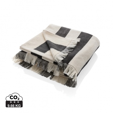 Logotrade promotional item picture of: Ukiyo Yukari AWARE™ XL deluxe beach towel 100x180cm