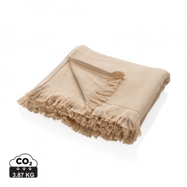 Logo trade advertising products picture of: Ukiyo Keiko AWARE™ solid hammam towel 100x180cm