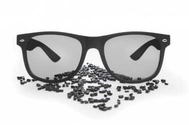 Logo trade promotional gifts picture of: GRS recycled PC plastic sunglasses