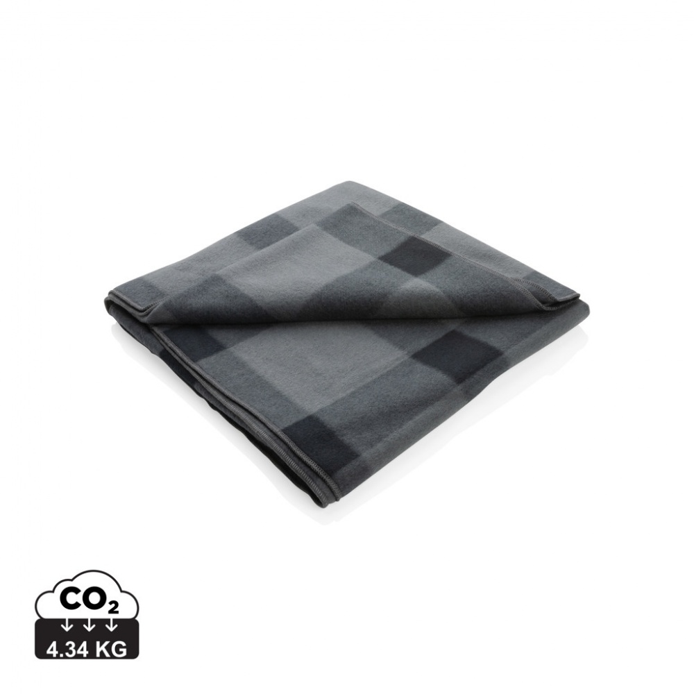 Logotrade advertising product picture of: Soft plaid fleece blanket