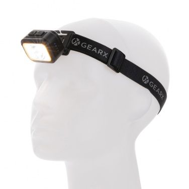 Logo trade business gift photo of: Gear X RCS rPlastic heavy duty head torch