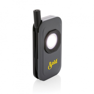 Logo trade promotional merchandise picture of: Gear X RCS rPlastic USB rechargeable worklight