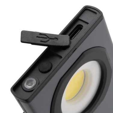 Logotrade promotional product image of: Gear X RCS recycled plastic USB pocket work light 260 lumen