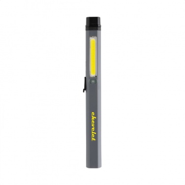 Logo trade promotional items picture of: Gear X RCS recycled plastic USB rechargeable pen light