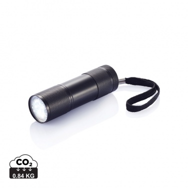 Logo trade promotional giveaways image of: Quattro aluminium torch