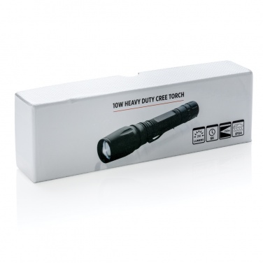 Logo trade advertising products picture of: Torch 10W Heavy duty CREE