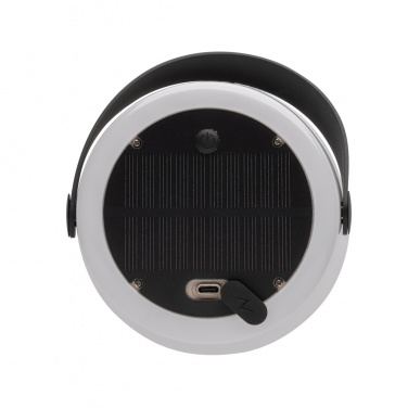 Logotrade business gift image of: SolarGlow RCS recycled ABS USB-rechargeable outdoor light