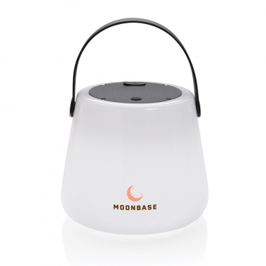 Logotrade promotional product image of: SolarGlow RCS recycled ABS USB-rechargeable outdoor light