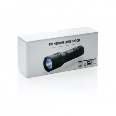 Logotrade promotional merchandise photo of: 3W medium CREE torch