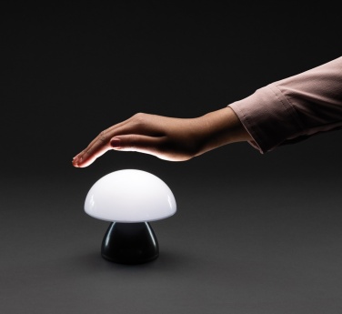 Logotrade promotional items photo of: Luming RCS recycled plastic USB re-chargeable table lamp