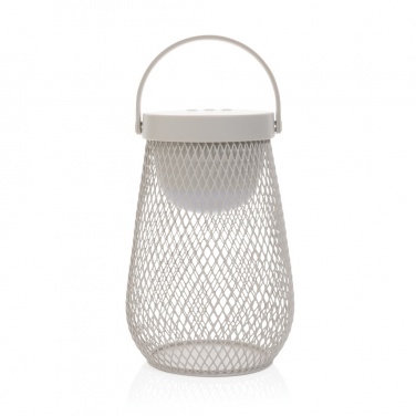 Logotrade promotional item image of: Aurora RCS recycled plastic USB re-chargeable table lamp