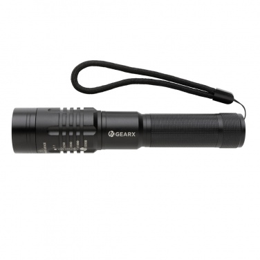 Logo trade corporate gifts picture of: Gear X USB re-chargeable torch