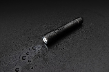 Logo trade advertising product photo of: Gear X RCS recycled aluminum USB-rechargeable torch