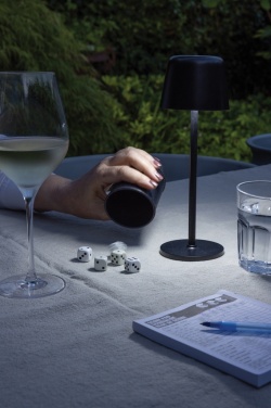 Logotrade corporate gifts photo of: Zenic RCS recycled plastic USB re-chargable table lamp