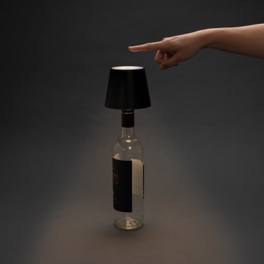Logotrade promotional product picture of: BottleGlow RCS recycled plastic bottle lamp